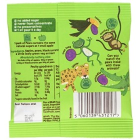 Pattes DOurs De Fruits Pomme Jungle Et 20G De Cassis