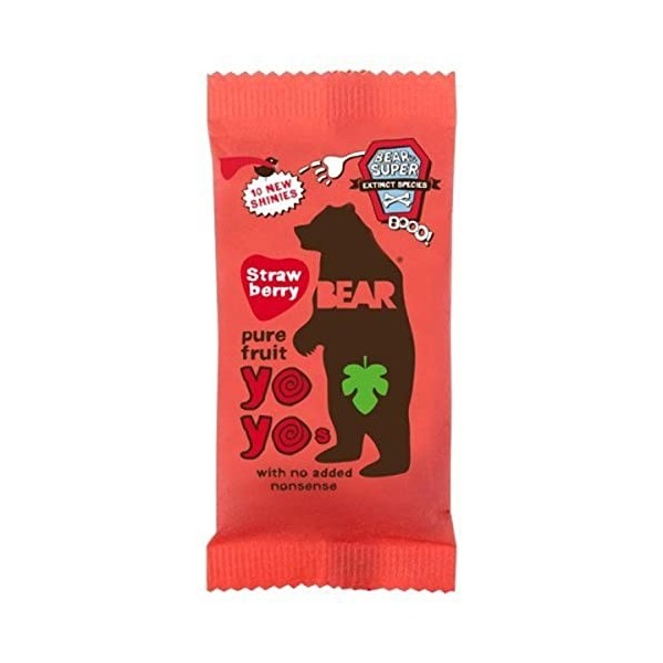 Bear Snack aux Fruits Bear Yoyo Fraise 20 g
