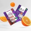 FRUTA PURA. PACK 6 - Fruit Pur Orange - Dés de fruit pur à 96%