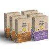 popcorn à micro ondes - grain de maïs à éclater - Grain Pop - lot sucré 6 étuis 3 étuis vanille + 3 étuis caramel saveur Va