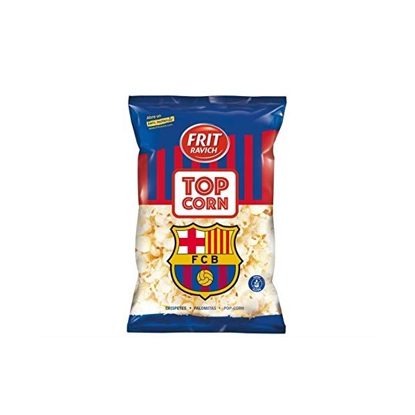 Top Corn Popcorn salé Édition FC Barcelone Sac 80 g