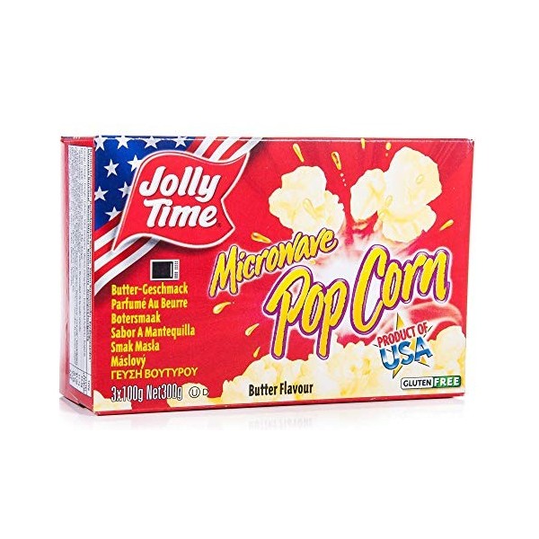 Jolly Time Microwave Popcorn Butter 300 g