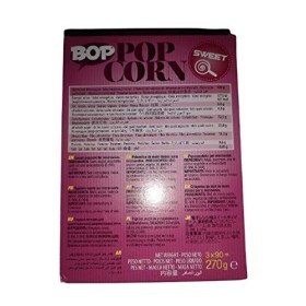 Pop corn micro onde BOP sucrés 3 X 90 grs