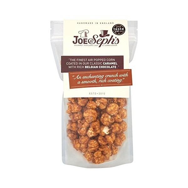 Joe & Sephs Popcorn - Caramel & Belgian Chocolate 90g 