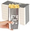 SEPGLITTER Lot de 200 sachets à pop-corn petits sacs à pop-corn accessoires pour bars à pop-corn, soirées cinéma
