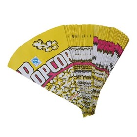 Sujhyrty Lot de 100 sacs à popcorn en papier pour amandes et popcorn S