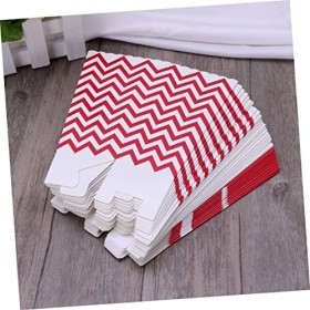 MUSISALY Lot de 30 sacs en papier pour pop-corn - Machine à popcorn - Beurre à popcorn - Réutilisable - Assaisonnement - Bonb