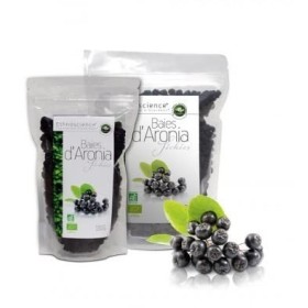 Baies dAronia séchées BIO - sachet 150 g