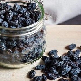 THE EDIBLES Raisins Noirs 250g- | Kishmish séché sans pépins, raisins secs | Kali Kismis_Packing peut varier