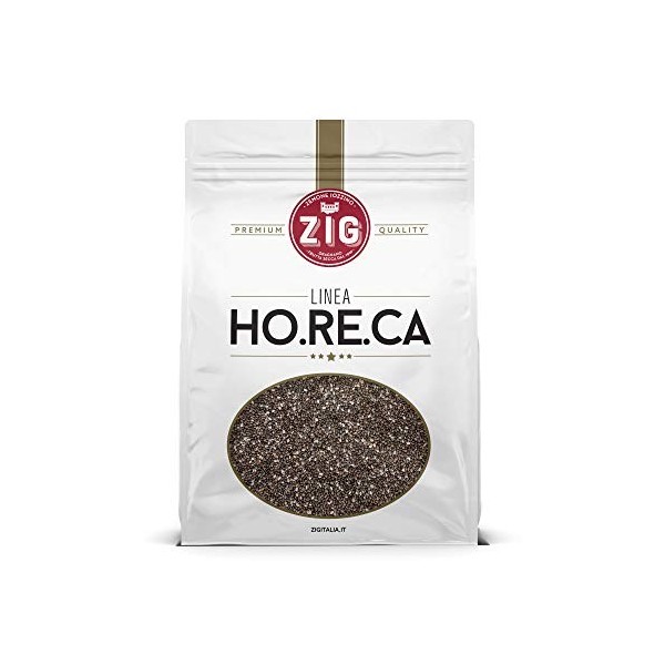 ZIG - HORECA - Graines de chia premier choix 1,5 Kg