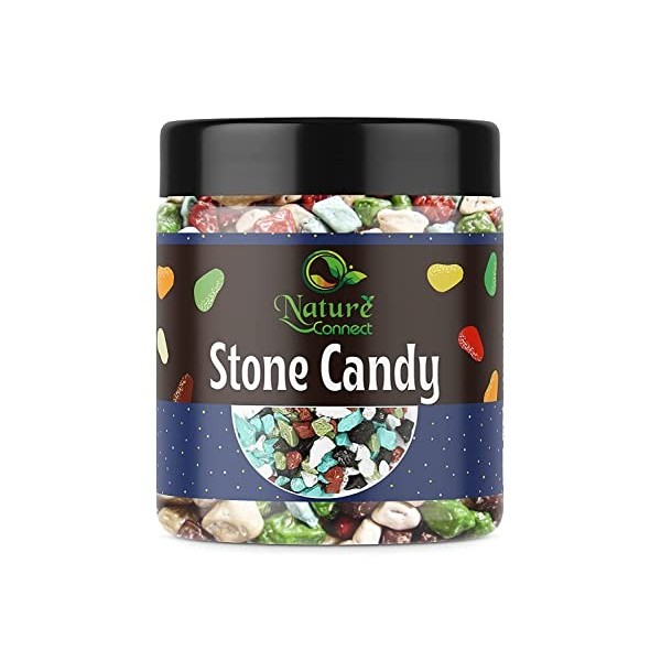 Nature Connect Stone Candy Chocolats 400 g | Rock Candy pour enfant et décoration de gâteau_Emballage peut varier