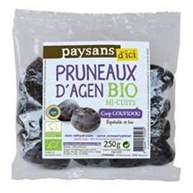 Pruneaux dAgen mi-cuits bio & équitable