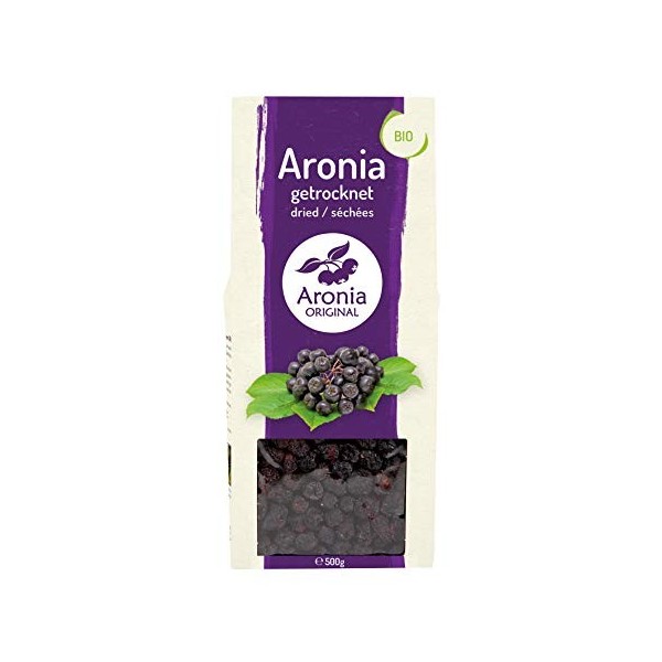 Aronia Original Baies séchées bio, 500 g
