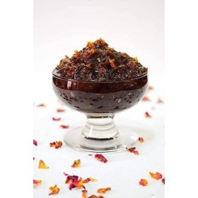 CHATOKDE Natural Himalayan Gulkand - Confiture de pétales de rose, 400g_Emballage peut varier