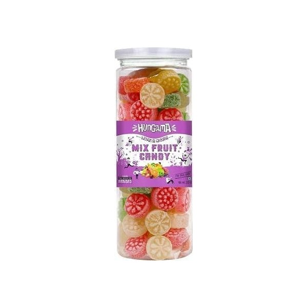 HARIBAS Combox2 Mix Bonbons aux fruits 220 g et Bonbons Santra 220 g | Bonbons aromatisés | Bonbons pour les enfants | Bonbon