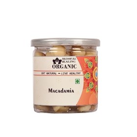 Blessfull Healing Macadamia bio 250 g Récipient hermétique emballage peut varier 