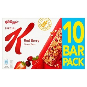Kelloggs Special K Lot de 10 barres de céréales aux fruits rouges 21,5 g