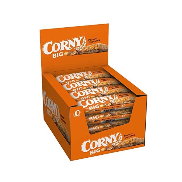 Corny Big Peanut Chocolate Barre à céréales 24 x 50 g