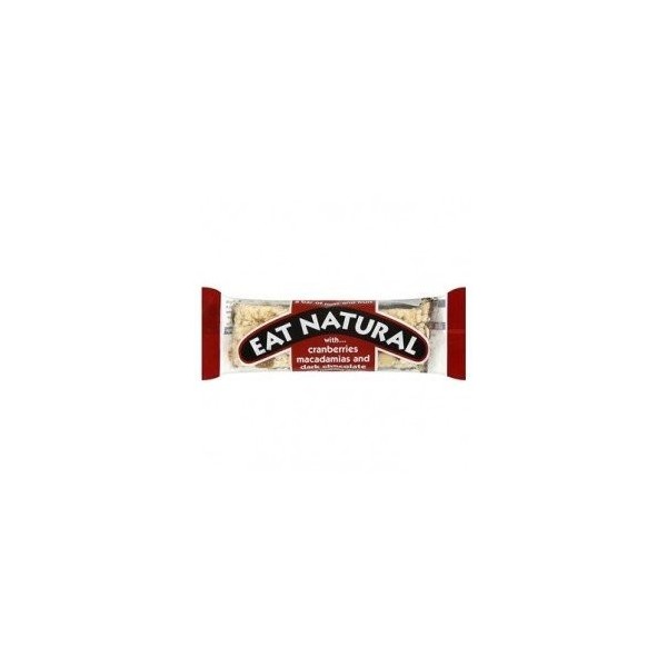 Eat Natural | Cranberry & Macadamia Bar | 12 x 45g