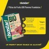 Isostar - Pâtes de Fruit Bio Energy Fruit Bar - Barre Energétique Fruitée Source de Vitamine C - Bio, Végan et Sans Gluten - 