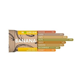Banana Oats Bar, 30g Pack of 6 