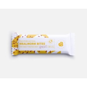 Barres protéinées dinsectes - Mealworm Bites - Arachides et miel - 35gx6 