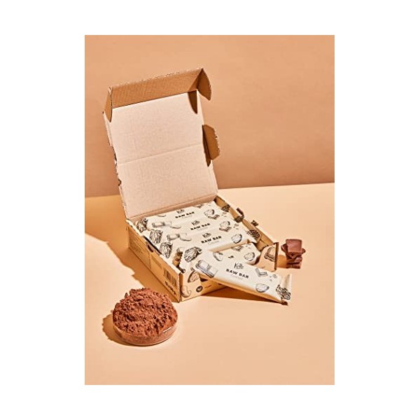 KoRo - Barres crues bio au cacao 12 x 50 g