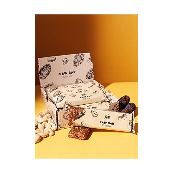 KoRo - Barre crue bio aux noix de cajou 12 x 50 g