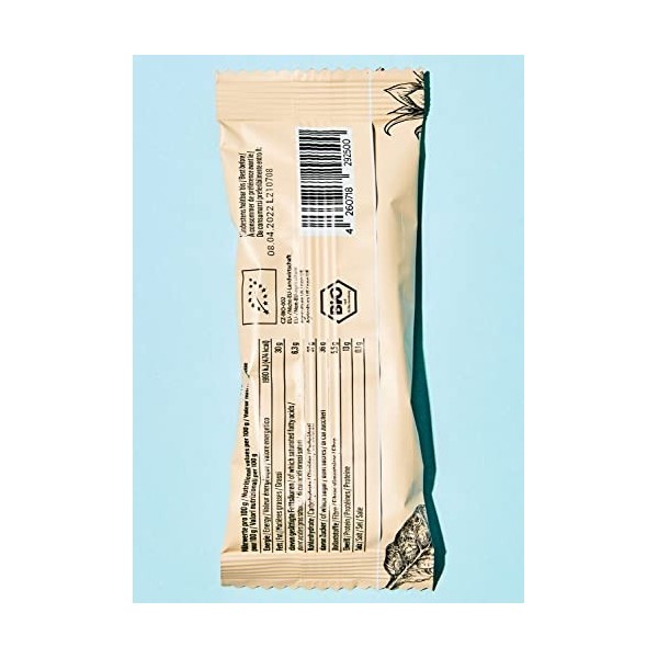 KoRo - Barre de légumes épinards-ananas bio 20 x 45 g