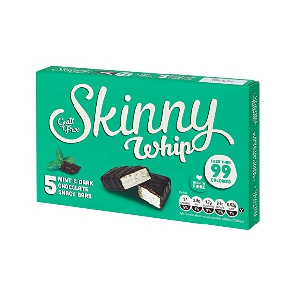 Skinny Whip Menthe et chocolat 10 x 5 x 25 g