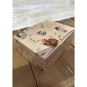 KoRo - Barre Crue Mangue-Chia 20 x 50 g - Teneur en mangue 27% - ​​Sans sucre raffiné - Vegan et sans gluten