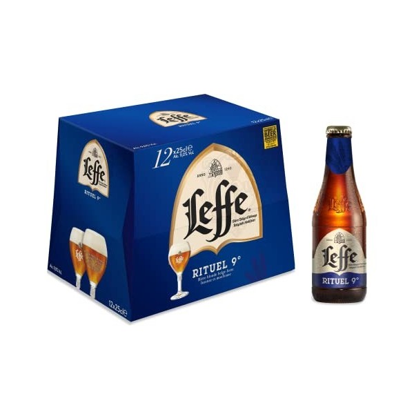 Leffe Rituel 9° Bière Pack 12 Bouteilles 25cl