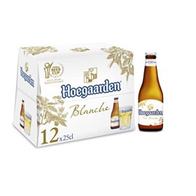 Hoegaarden Blanche Bière Pack de 12 Bouteilles de 25cl