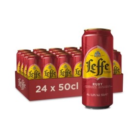 Leffe Ruby Bière Fruitée Pack 20 Bouteilles 25cl