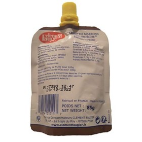 Clément Faugier - Crème de Marrons de lArdèche - Gourde 85g