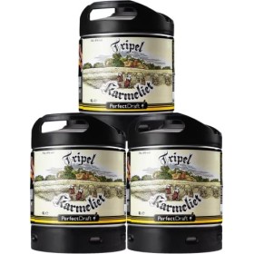 Pack 3 fûts de 6 litres - Compatibles avec la tireuse Perfectdraft - 15 euros de consigne INCLUS Pack 3 fûts de bière blonde