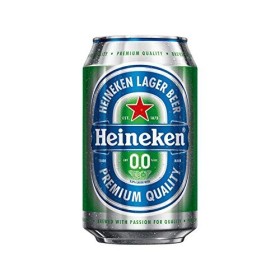 Heineken | Bière sans alcool 0.0 | 33cl | Pack de 24x33 cl