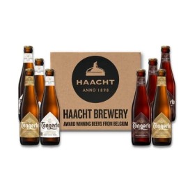 Coffret Tongerlo| 12 x 33cl bouteilles de bières dabbaye Tongerlo brassée par la Brasserie Haacht, en Belgique