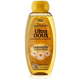 Garnier Ultra Doux À la Camomille et Miel de Fleurs - Shampooing 400ML Cheveux Blonds