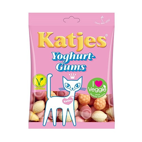 Katjes Yoghurt Gums bag of 200g