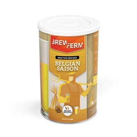 Brewferm - Kit de bière Belgian Saison - Kit Biere a Faire soi Meme - 15 litres - Arôme épicé et poivré
