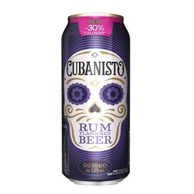 Cubanisto Bière aromatisée au rhum Pack 12 Canettes 50cl