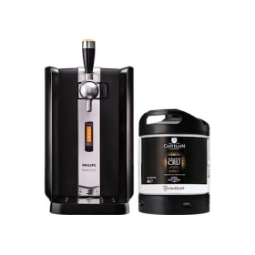 Pack tireuse à bière PerfectDraft + 1 fût de bière - Idée cadeau Leffe Blonde avec magnet 