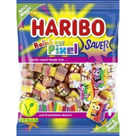 HARIBO Rainbow Pixel Sauer 160g Paquet 