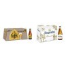Bière Leffe Blonde 6.6% Pack 28 Bouteilles 25cl & Bière Hoegaarden Blanche 4.9% Pack 12 Bouteilles 25cl