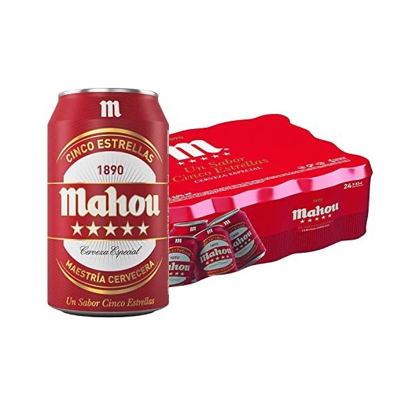 Mahou Pack 24 pcs. 5 Star Lager Lager - 33 CL