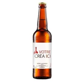 Bière 75CL Brasserie Gasconha - Etiquette bouteille personnalisable avec prénom, message, logo, photo… [ Biere cadeau origina