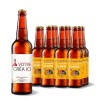Lot de 12 bières GASCONHA - Coffret biere 33cl avec etiquette bouteille personnalisable [ Coffret degustation biere ] Blanch