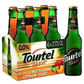 Tourtel twist bière sans alcool nectarine & citron vert 0.0% - 6x 27.5cl