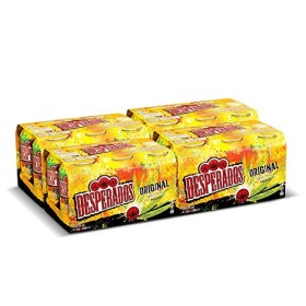 Desperados | Bière aromatisée Téquila | 33cl | Pack de 24 canettes